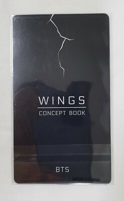 防弾少年団 　WINGS bts CONCEPT PHOTO BOOK 【テテ】 BTS WINGS CONCEPT BOOK Official Photo Book Photo Card Out