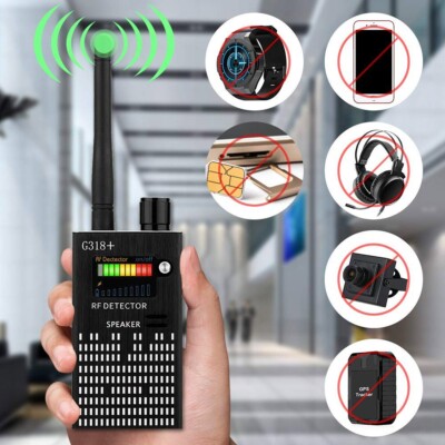 G318 Anti Spy Wireless Signal Detector Finding Camera Detect Tracker Hotel US