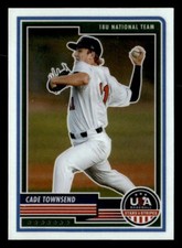 Cade Townsend 2023 Panini USA Baseball Stars & Stripes Card #18 USA