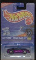 Hot Wheels 1995-595 Purple Corvette Sting Ray Iii 1:64 Scale on sale Hot Wheels 1995-595 Purple Corvette Sting Ray Iii 1:64 Scale on sale