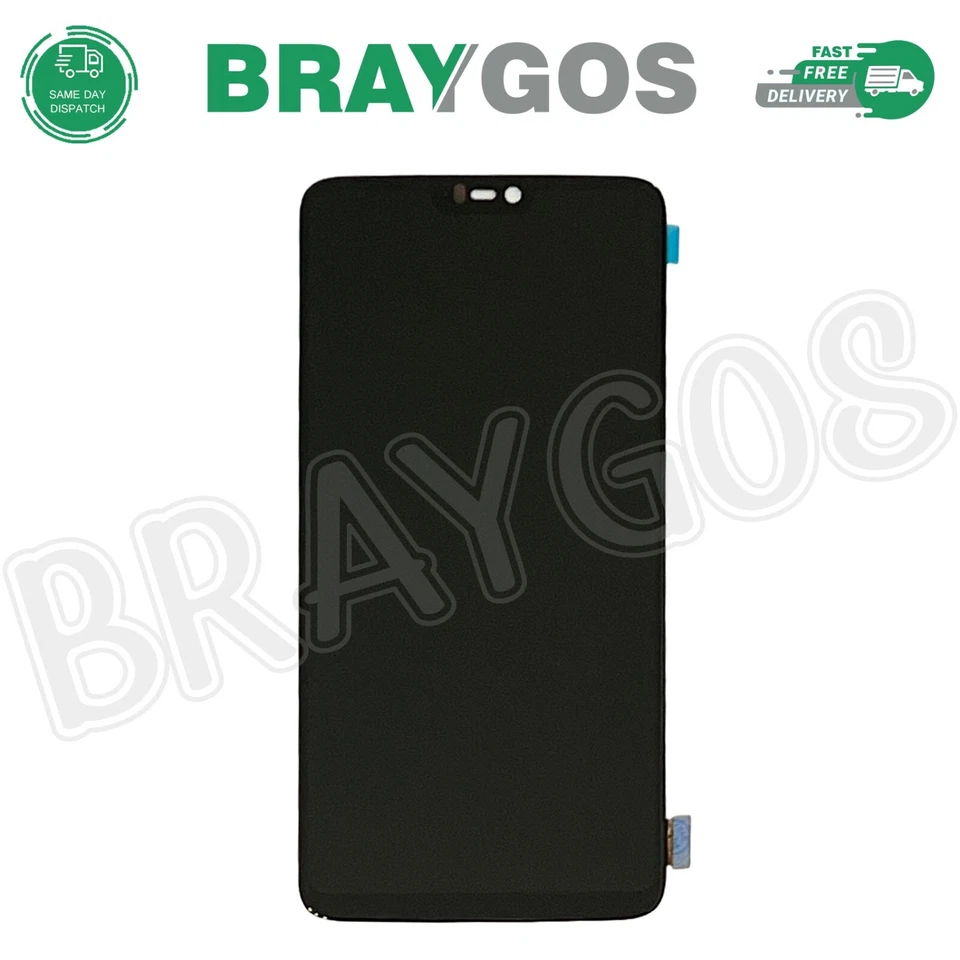 For OnePlus 6 1+6 A6000 A6003 OLED LCD Touch Screen Digitizer Display Assembly - Image 3 of 4