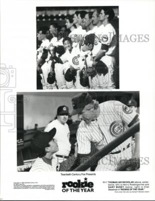 1994 Press Photo Rookie of the Year Thomasian Nicholas Gary Busey - cvp43530