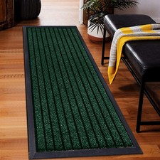 Non Slip Door Mats Indoor Outdoor Hallway Runner Rubber Backed Kitchen Floor Mat