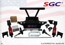 SGC 6" HD Coil-Over Shocks A-Arm Lift Kit for Club Car DS Golf Cart 04.5-06