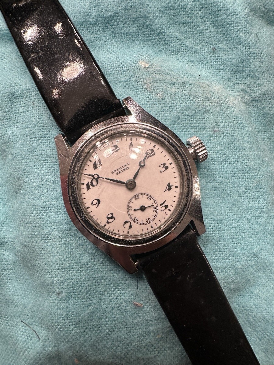 時計 MOD vintages military pailot S design Seiko Seikosha Vintage Military Original Patent Wristwatch Pocket