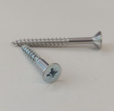 Spanplattenschrauben, blau verzinkt Kreuzschlitz,  Ø 3,0 - 6,0 mm FTL