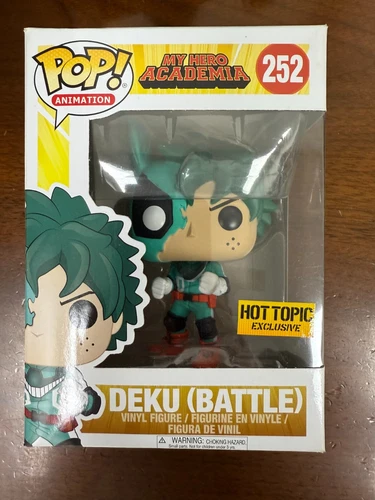 Funko Pop! My Hero Academia Deku (Battle) #252 Hot Topic Exclusive Vinyl Figure