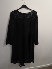 Black lace dress brand new condition long maxi dress style casual or party wear 
