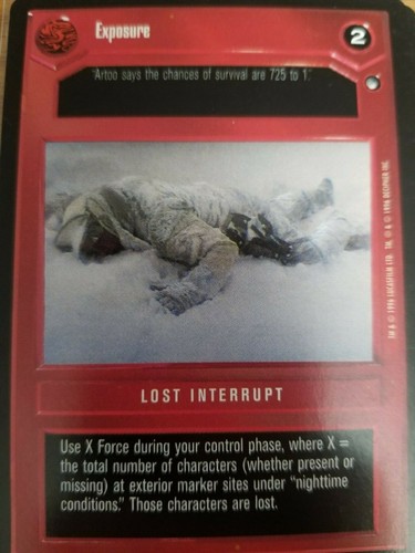 Star Wars CCG Hoth BB Limited BASIC SINGLES Select Choose NrMint-MINT SWCCG - Picture 29 of 132