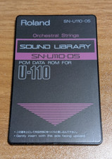 Roland SN-U110-05 Orchestral Strings Sound Card PCM Data Rom for U-110, U-220