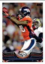2013 Topps Demaryius Thomas #51 Denver Broncos