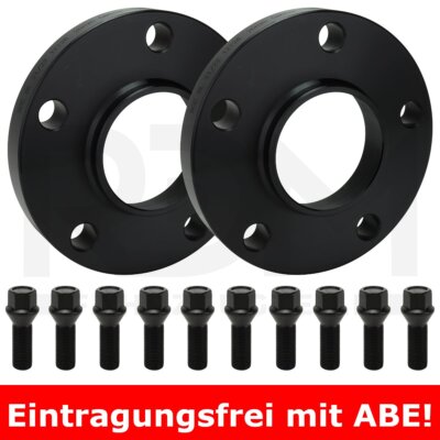 Spurverbreiterung 40mm 2x20mm BMW F20 F30 F31 F10 F11 Spurplatten Distanzscheibe