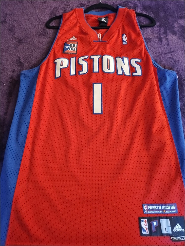 Detroit Pistons Chauncey Billups # 1 Jersey PR Edition Size L