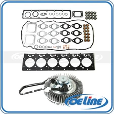 For 04-09 Dodge Ram 2500 3500 5.9L l6 DIESEL Head Gasket Set Electric Fan Clutch