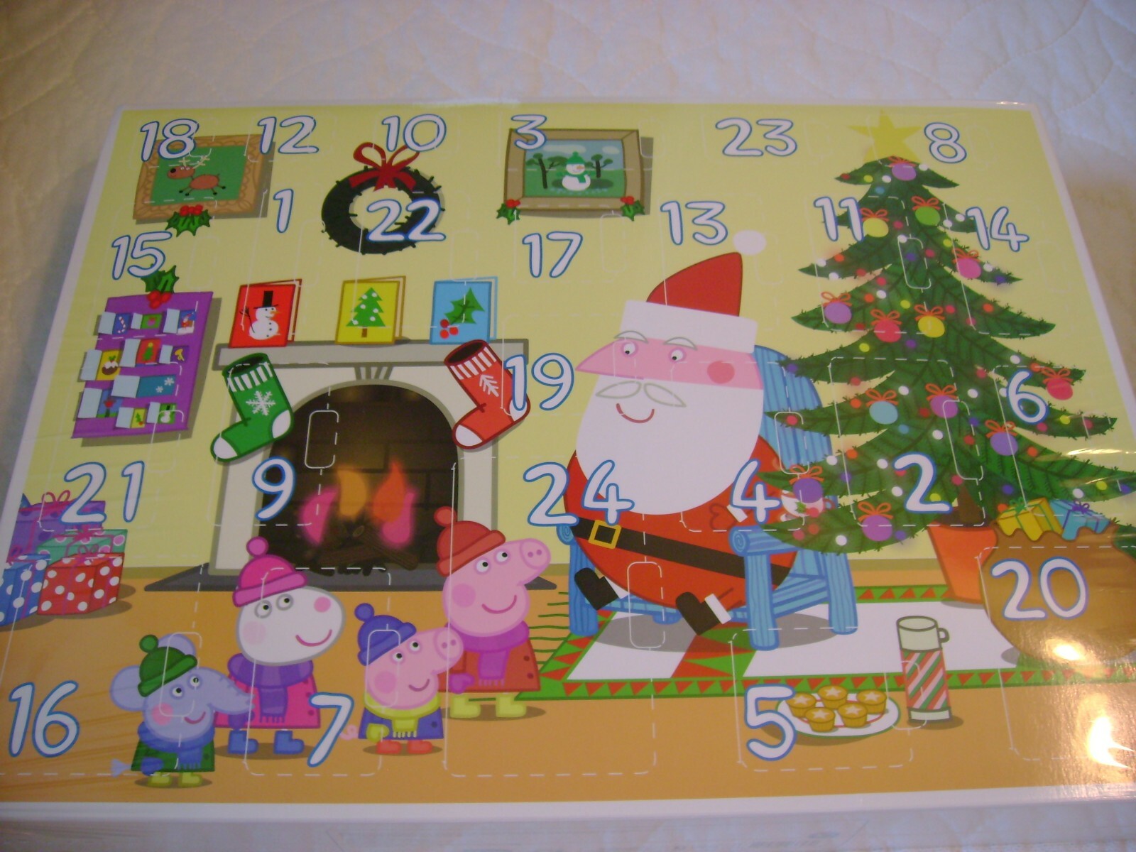 peppa pig toy advent calendar