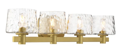 Minka Lavery Drysdale 4 Light Bathroom Vanity, Soft Brass - Picture 4 of 5