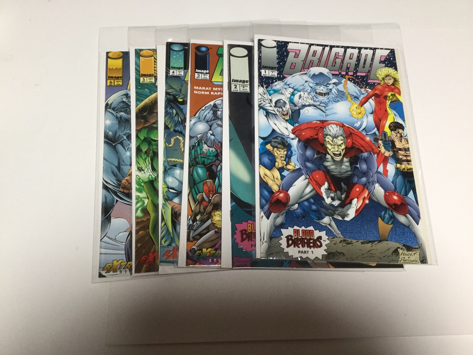 Image Brigade 6 Comic Lot #1-6 Lot Set Run Nm Near Mint