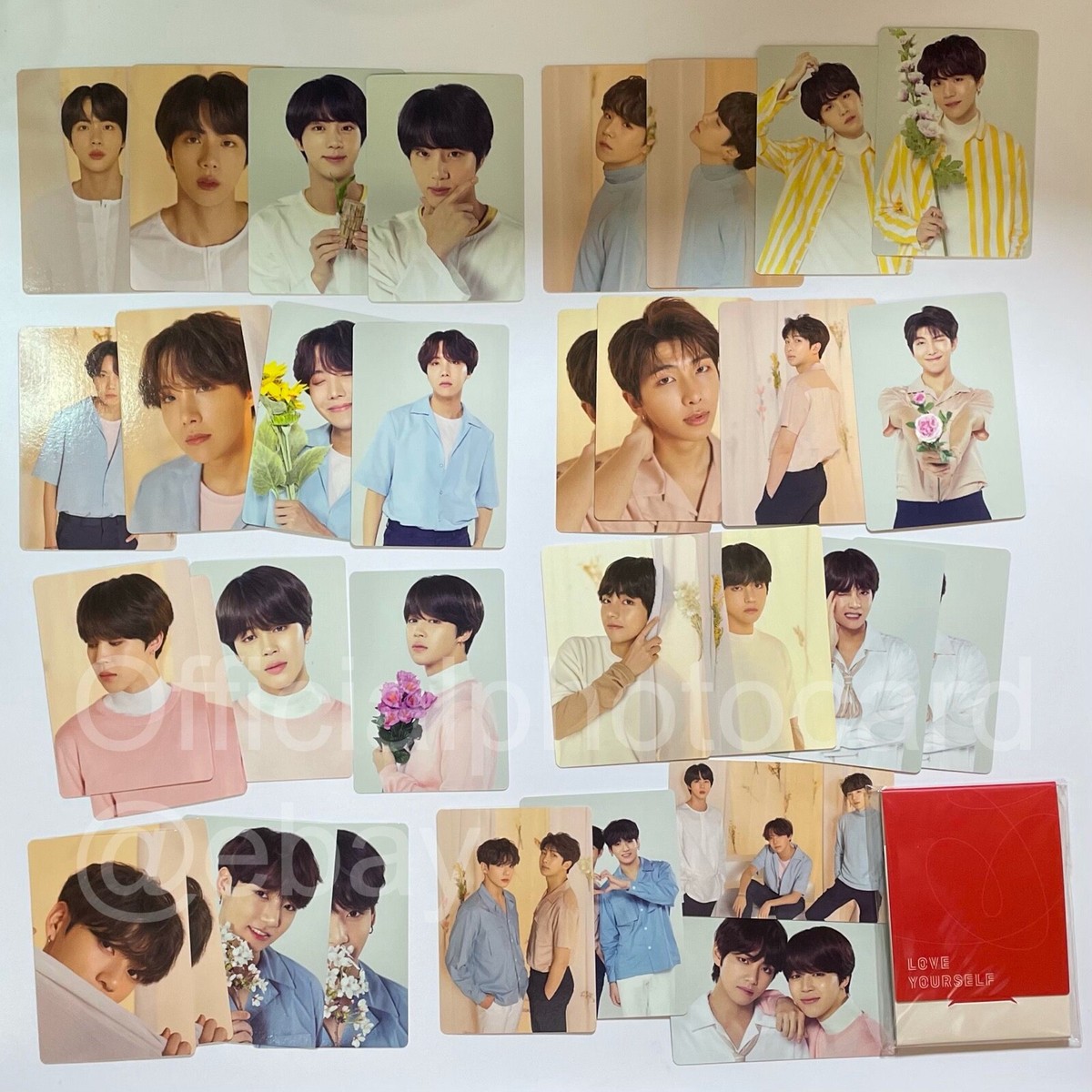 BTS V Love Yourself World Tour Mini Photocard 3/8 BTS WORLD
