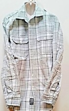 Calvin Klein Jeans Boys Kids Cotton Plaid Youth Shirt Size S/P/CH