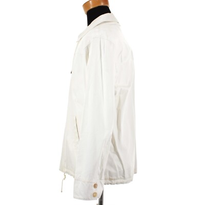 Veste Homme Coton & Cuir Hettabretz – Neuve Avec Défauts, Taille L (52), Fermeture Zip Complète