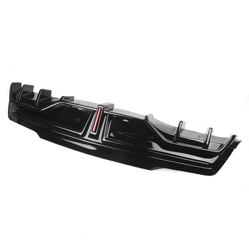 Car Rear Bumper Diffuser Lip Kit For Tesla Model Y 20-2023 YOFER Style W/ Light - Picture 4 of 12