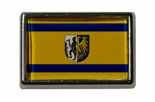 Pin Beuthen Bytom Flaggenpin Anstecker Anstecknadel Fahne Flagge