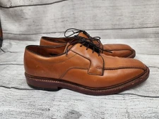 Allen Edmonds Leather Hillcrest Blucher Dress Shoe Men’s Size 8 D Walnut Lace Up
