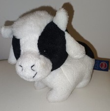 Peluche Trudi Vache Cow 10cm Souple Plush Toys Pantin Original Used Comme Neuf