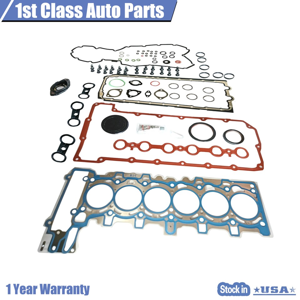 Full Engine Head Gasket Set for BMW 323i 325i 523i E61 E91 E92 Z4 X3 ...