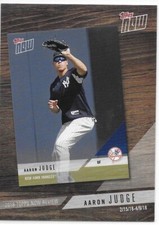 2019 Topps Series 1 Baseball '18 Topps Now Review Aaron Judge Yankees