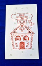 RAMMSTEIN Weihnachtskarte Adventskalender 2018 Autogramm ORIGINAL! Christmas