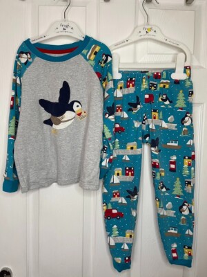 Frugi Pyjama-Set 4-5 Jahre Papageientaucher 2-teilig