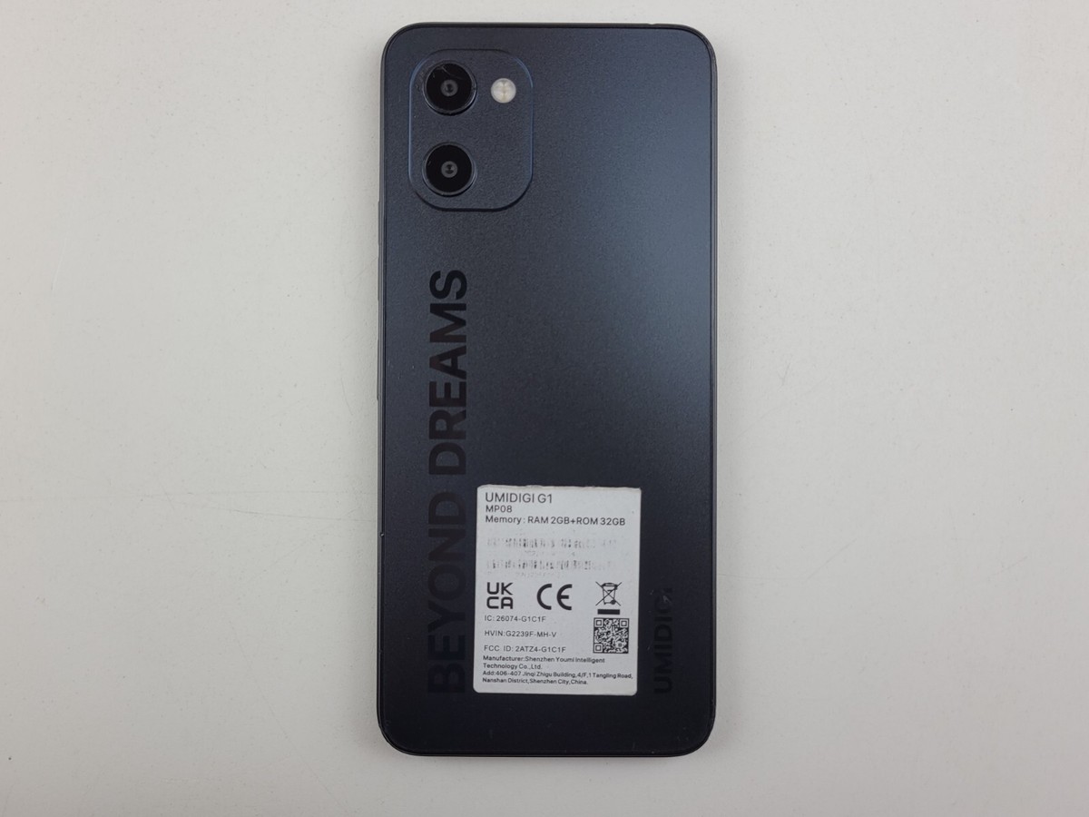 UMIDIGI G1 SIMフリー 32ギガ ブラック Amazon | UMIDIGI G1スマホ Android 12 GO アンドロイド本体