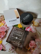 Iconic London Chrome Flash Eye Pot Lunar  .15 fl oz Jelly Shimmer Sealed NIB