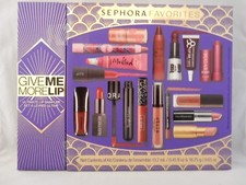 Sephora Favorites Give Me More Lip ULTIMATE 17pc Set Lt Ed Red Berry Pink Nudes