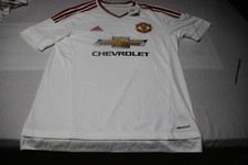 Official Manchester United Shirt Adidas Size M PUBLI Chevrolet