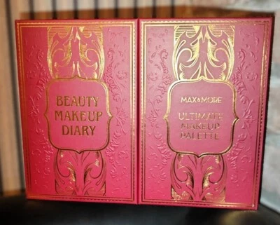 MAX & MORE Schminkpalette 48tlg Komplettset Geschenkset Beauti Schminke Make up Set vegan