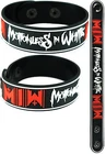 MOTIONLESS IN WHITE  NEW! Bracelet Wristband aa143 Black/Infamous