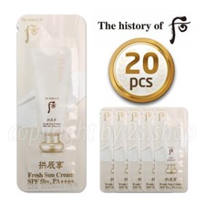 The History of Whoo Fresh Sun Cream SPF50 , PA   1ml x 20pcs