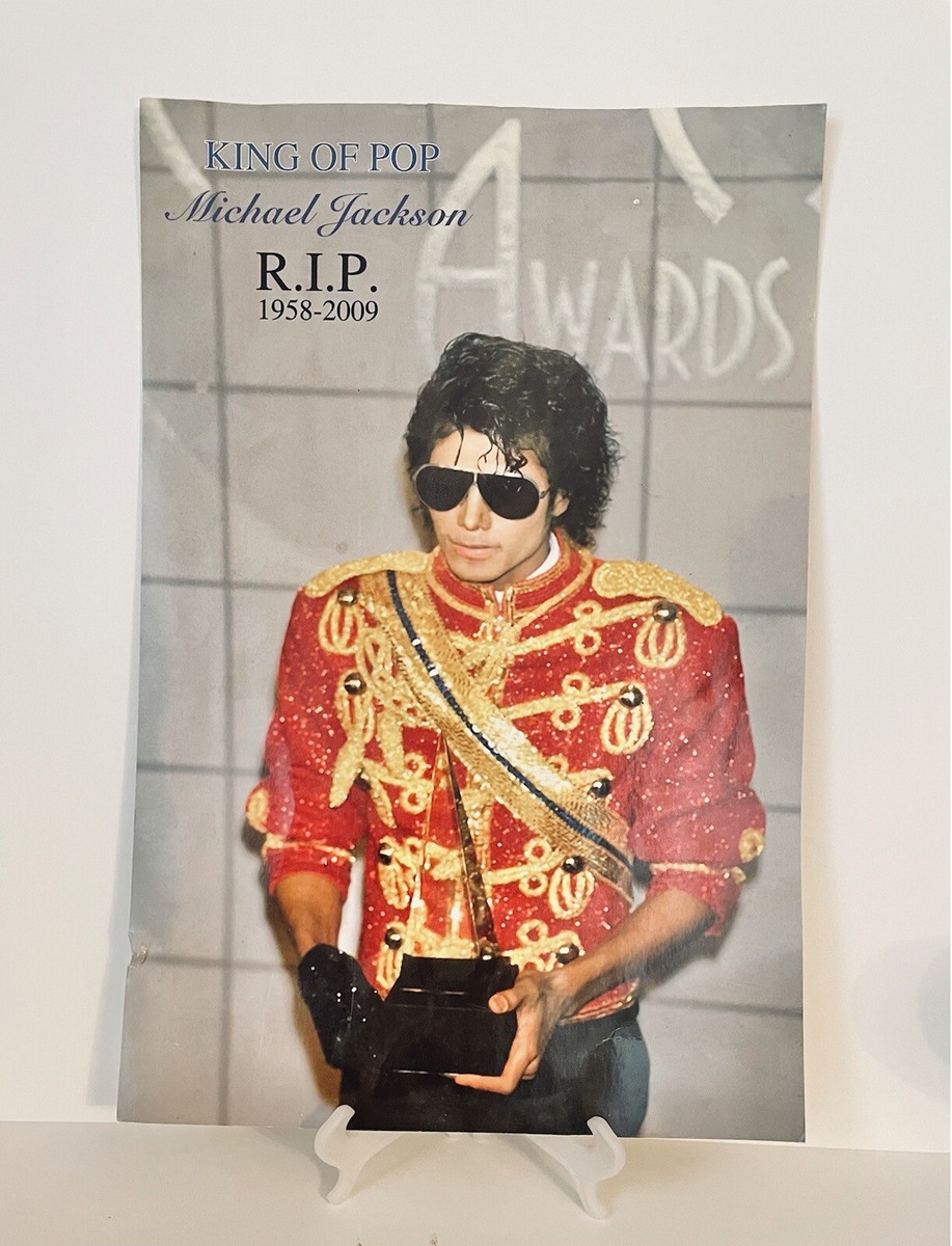 Michael Jackson King of Pop Memorial Dates Poster 11x17 inch | eBay