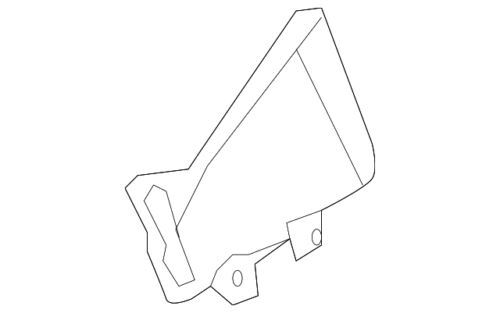 Cubierta del panel de trim de asiento derecho para Ford Taurus 2010-2012 (P/N AG1Z-5461692-AB)