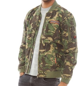 superdry camo bomber jacket