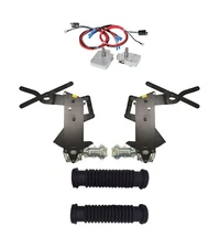 Mustang Front Power Window Kit w/ Switches for Original Handles 1964 1965 1966