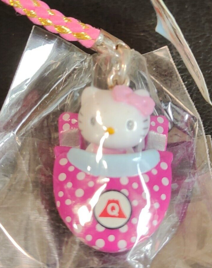 Hello Kitty Sanrio Gotochi Fujikyu Version Strap Charm Vintage Japanese 2