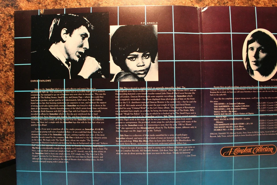 Immediate A's & B's - The Singles Collection - US 2LP set in Very Good Condition - Image 3 of 4