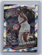 2025 Panini Prizm WNBA #55 Kalani Brown Ice Prizms