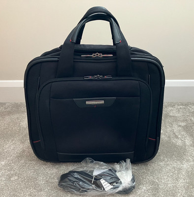 Samsonite Pro-DLX 4 16,4 Zoll Laptop - Schwarz - UVP 299,99£ - Zwei Räder