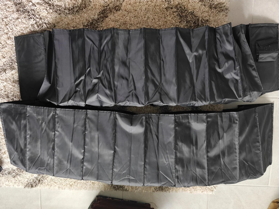 Dos Zapatos Colgantes Negros 10 Estantes Organizador Almacenamiento para Armario Foto 2 de 4