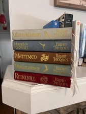 Brian Jacques Redwall Handbound Hardcover Fir...