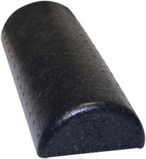 High Density Foam Roller Half Round for Muscle Massage 6x12 Inch